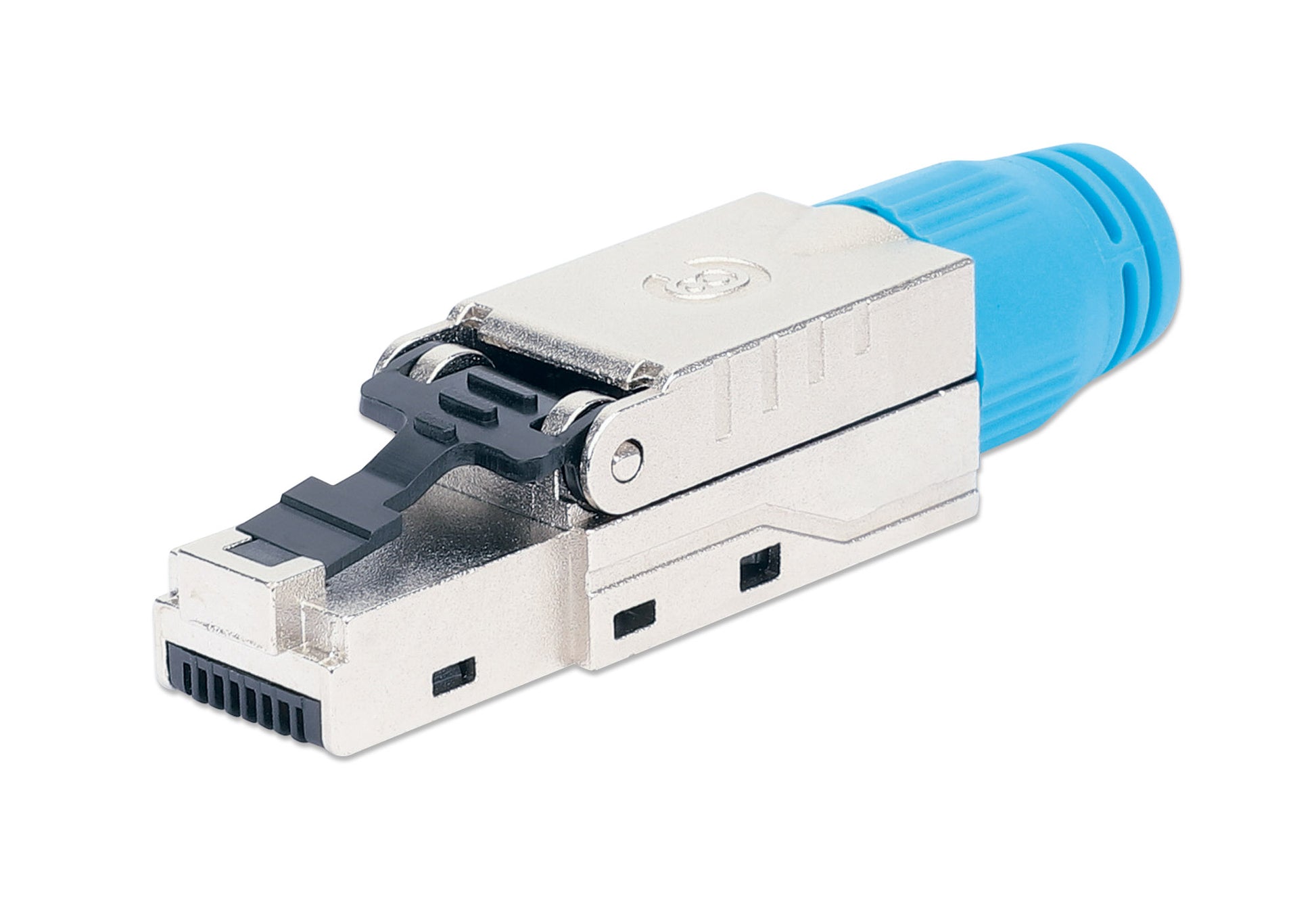 Cat8.1 40G RJ45-Feldstecker, geschirmt und werkzeuglos Image 1
