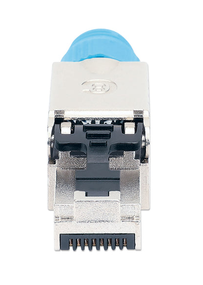 Cat8.1 40G RJ45-Feldstecker, geschirmt und werkzeuglos Image 3