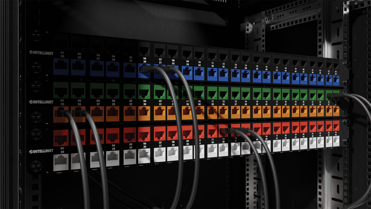 Cat6a 10G Slimline Keystone-Modul, geschirmt und werkzeuglos, weiß Image 7