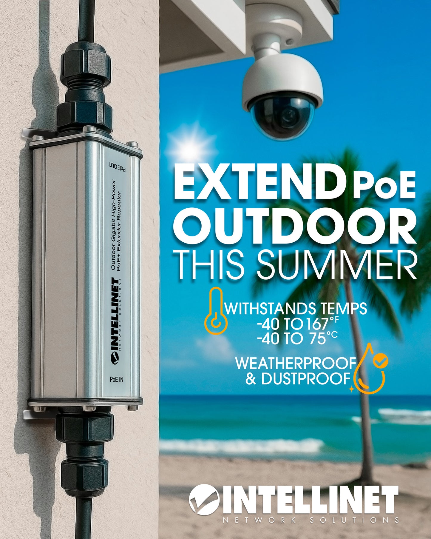 Outdoor Gigabit High-Power PoE+ Extender Image 8