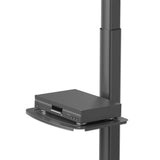Multimedia TV-Ständer auf Rollen, werkzeuglos höhenverstellbar, für 37" bis 86" Image 10