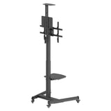 Multimedia TV-Ständer auf Rollen, werkzeuglos höhenverstellbar, für 37" bis 86" Image 9