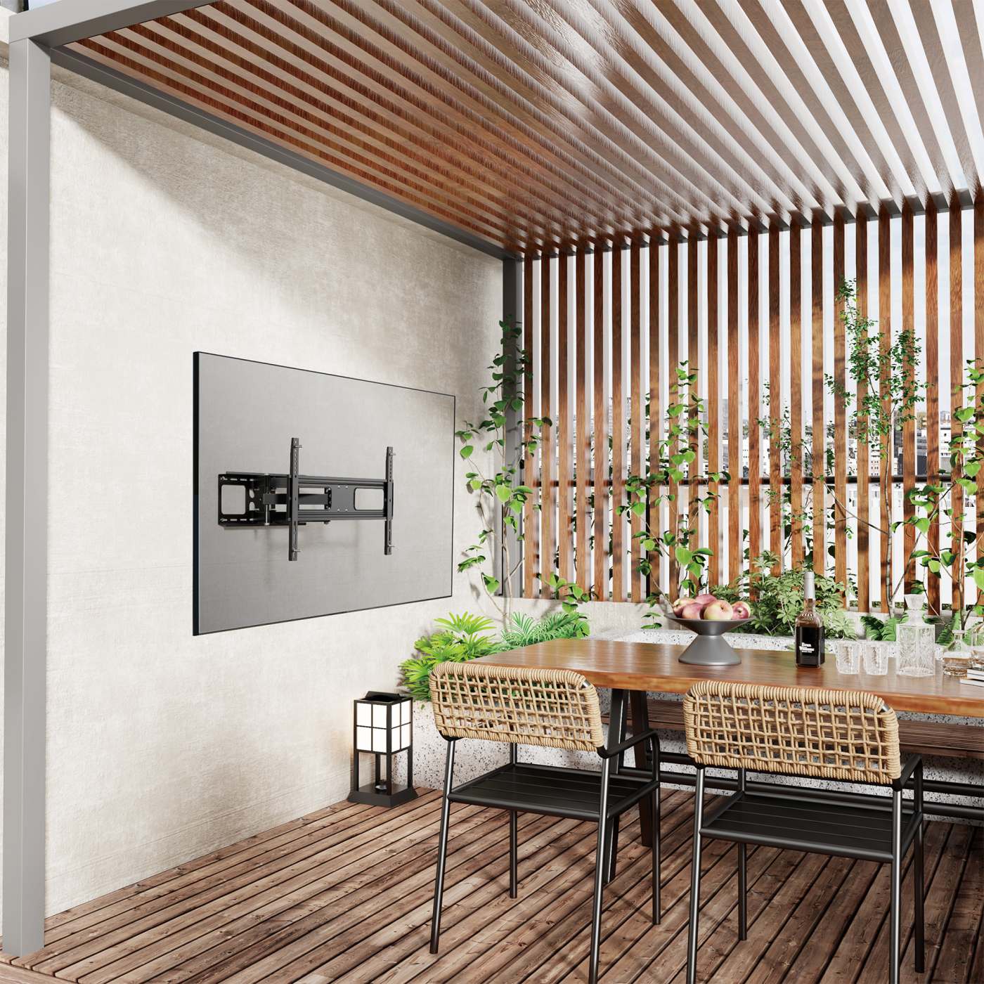 Outdoor TV-Wandhalterung, vollbeweglich, für 37" bis 86" Image 6