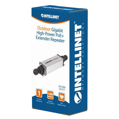 Outdoor Gigabit High-Power PoE+ Extender Packaging Image 2