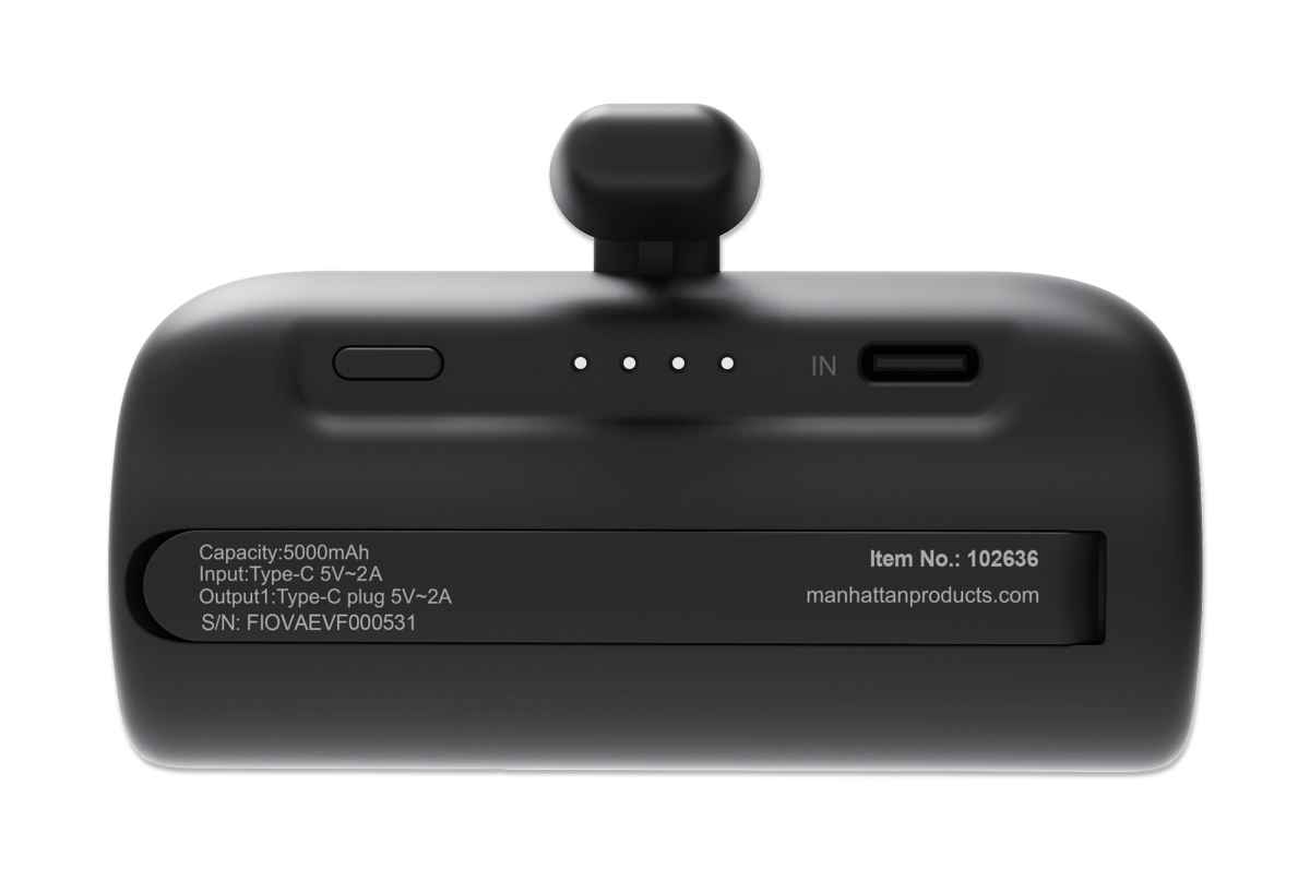 Powerbank 5.000 mAh mit integriertem USB-C-Stecker 10 W Image 5