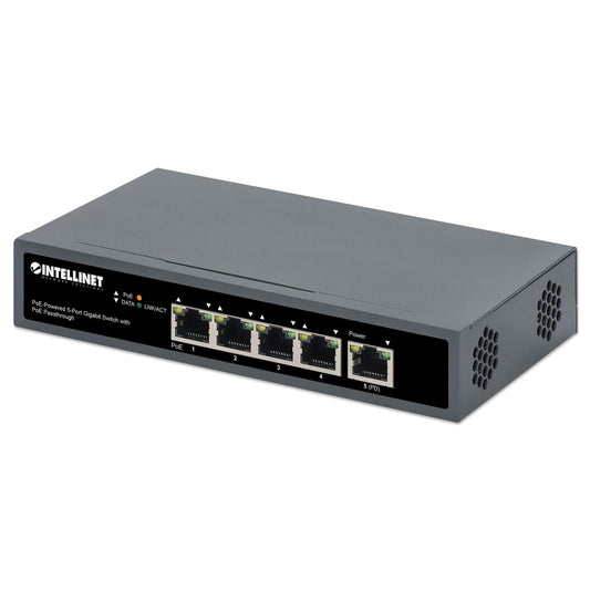 PoE-Powered 5-Port Gigabit Switch mit PoE-Passthrough Image 1