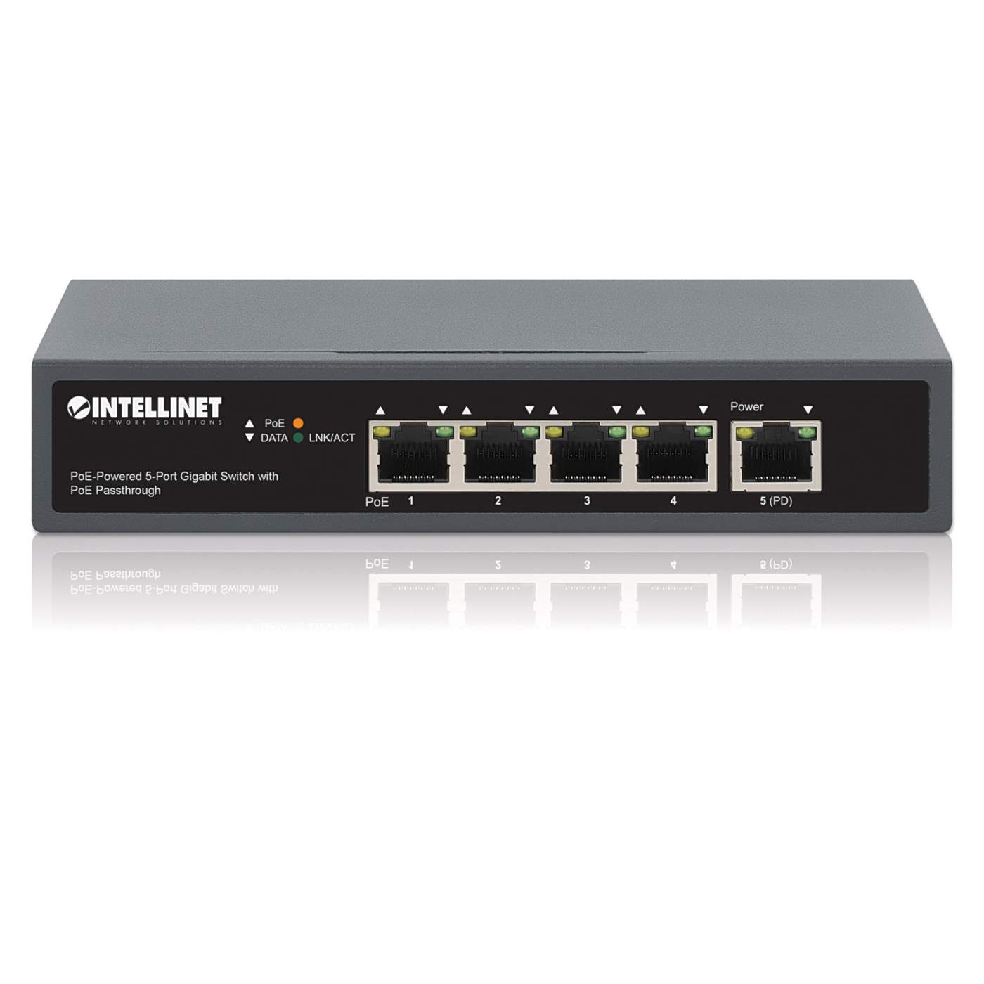PoE-Powered 5-Port Gigabit Switch mit PoE-Passthrough Image 6