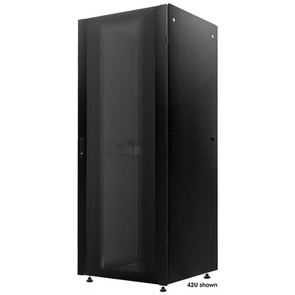 19" Netzwerkschrank, Premium Line, 32 HE, 1589 (H) x 600 (B) x 800 (T) mm, schwarz Image 1