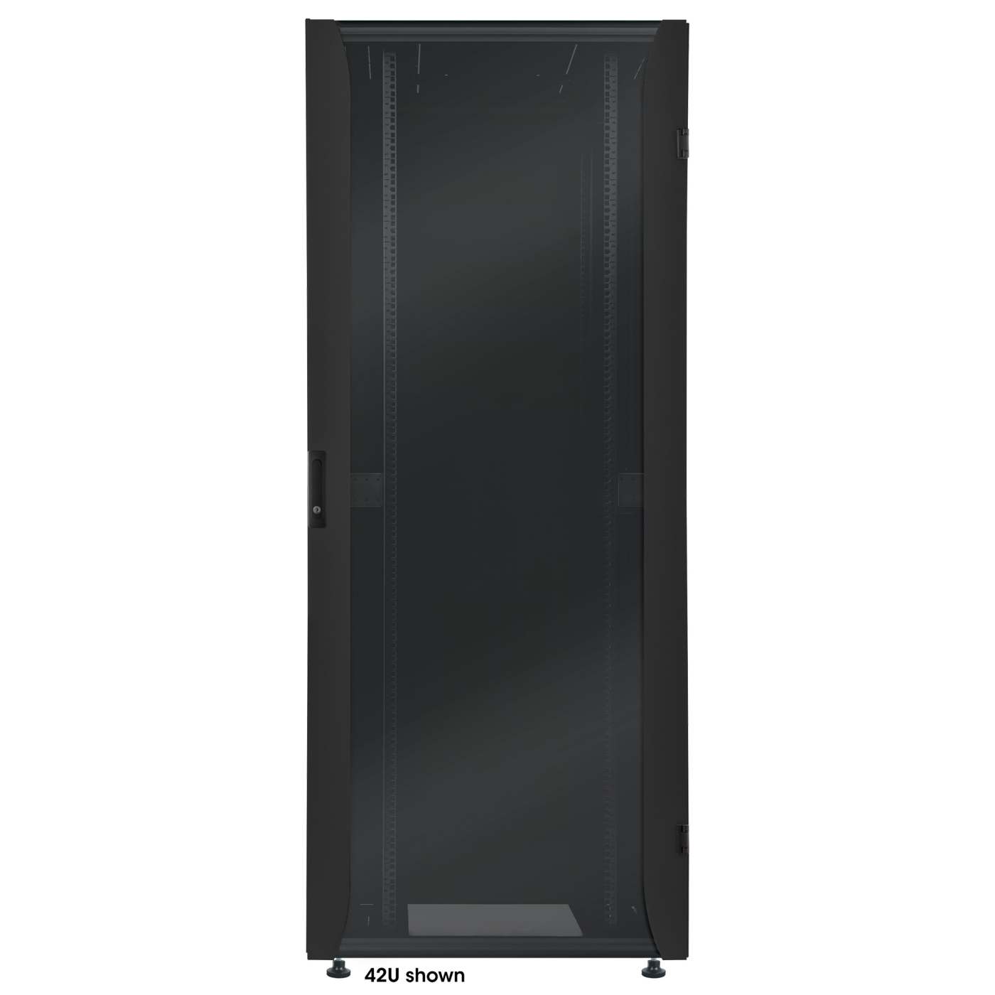19" Netzwerkschrank, Premium Line, 32 HE, 1589 (H) x 600 (B) x 800 (T) mm, schwarz Image 2
