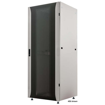 19" Netzwerkschrank, Premium Line, 32 HE, 1589 (H) x 600 (B) x 800 (T) mm, grau Image 1
