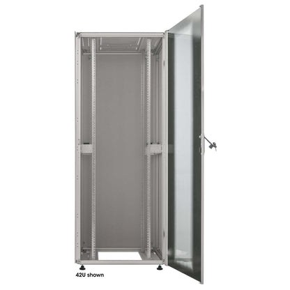 19" Netzwerkschrank, Premium Line, 32 HE, 1589 (H) x 600 (B) x 800 (T) mm, grau Image 3