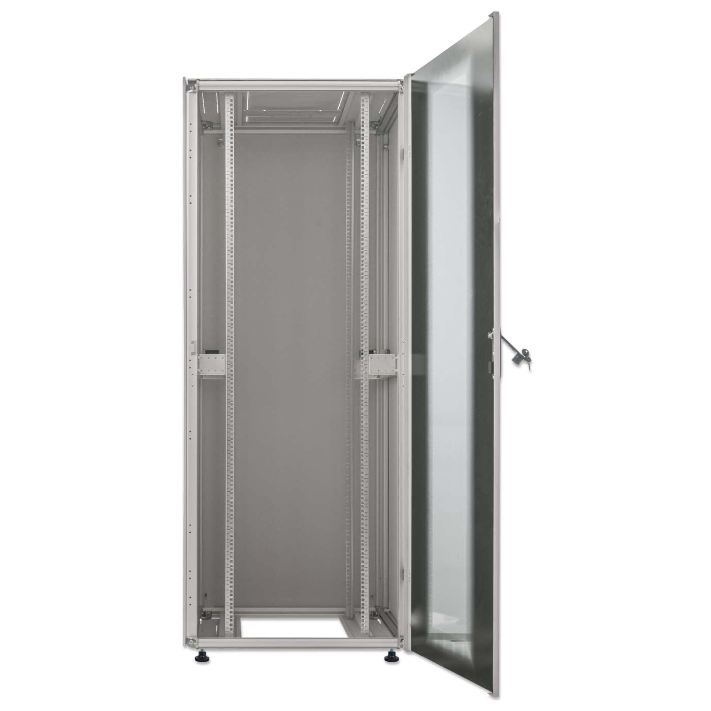 19" Netzwerkschrank, Premium Line, 42 HE, 2033 (H) x 600 (B) x 800 (T) mm, grau Image 3