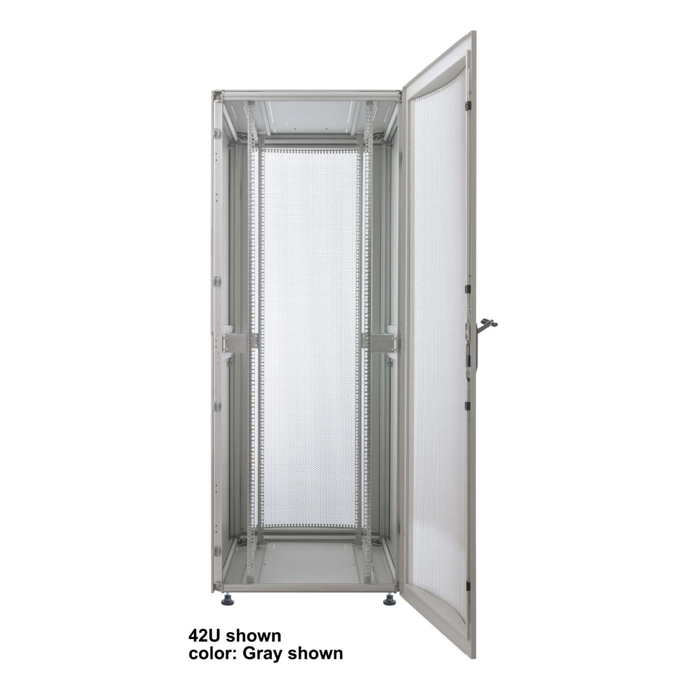 19" Serverschrank, Premium Line, 26 HE, 1322 (H) x 600 (B) x 1000 (T) mm, schwarz Image 5