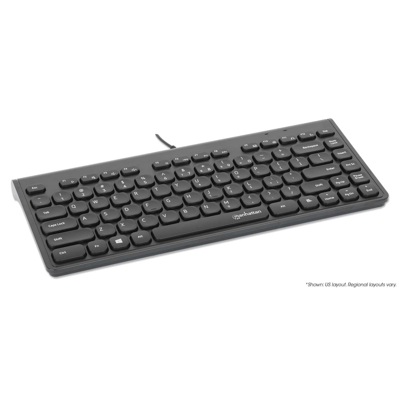 Kabelgebundene Slim USB Mini-Tastatur Image 6