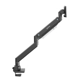 Tischhalterung mit USB-Ports und Gasdruckfeder mit extrem hoher Traglast für einen Monitor, Aluminium Image 9
