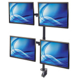Tischhalterung mit Monitorarm für vier Displays Image 4