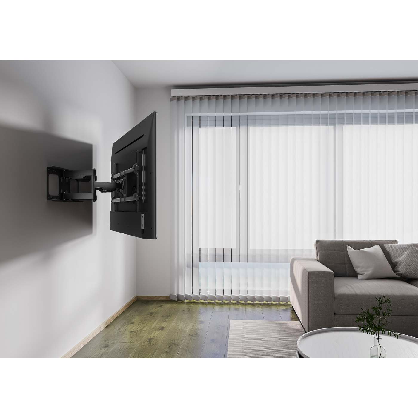 Universal Wandhalterung für Großbildschirme, neig- und schwenkbar, für 37" bis 90" Image 9