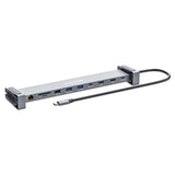 USB-C PD 10-in-1 Dual HDMI-Monitor 4K Dockingstation / Multiport-Hub Image 5