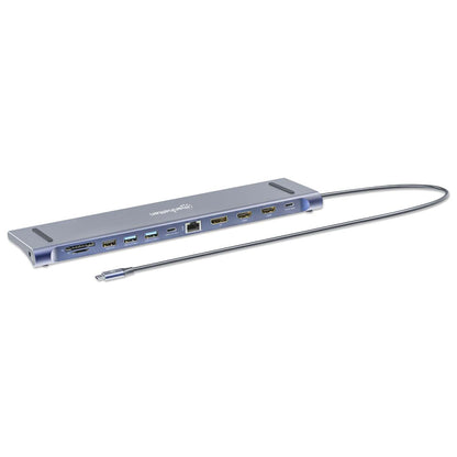 USB-C PD 12-in-1 4K Dockingstation / Multiport-Hub für drei Monitore Image 12