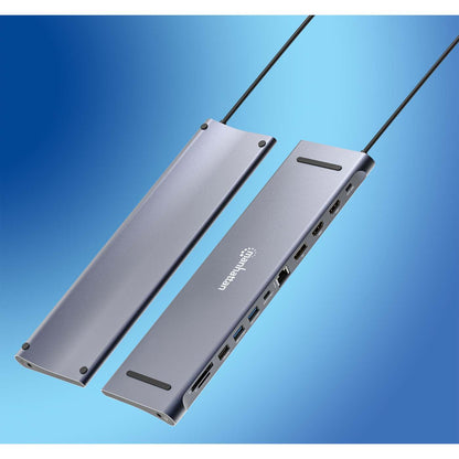 USB-C PD 12-in-1 4K Dockingstation / Multiport-Hub für drei Monitore Image 7