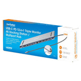 USB-C PD 12-in-1 4K Dockingstation / Multiport-Hub für drei Monitore Packaging Image 2