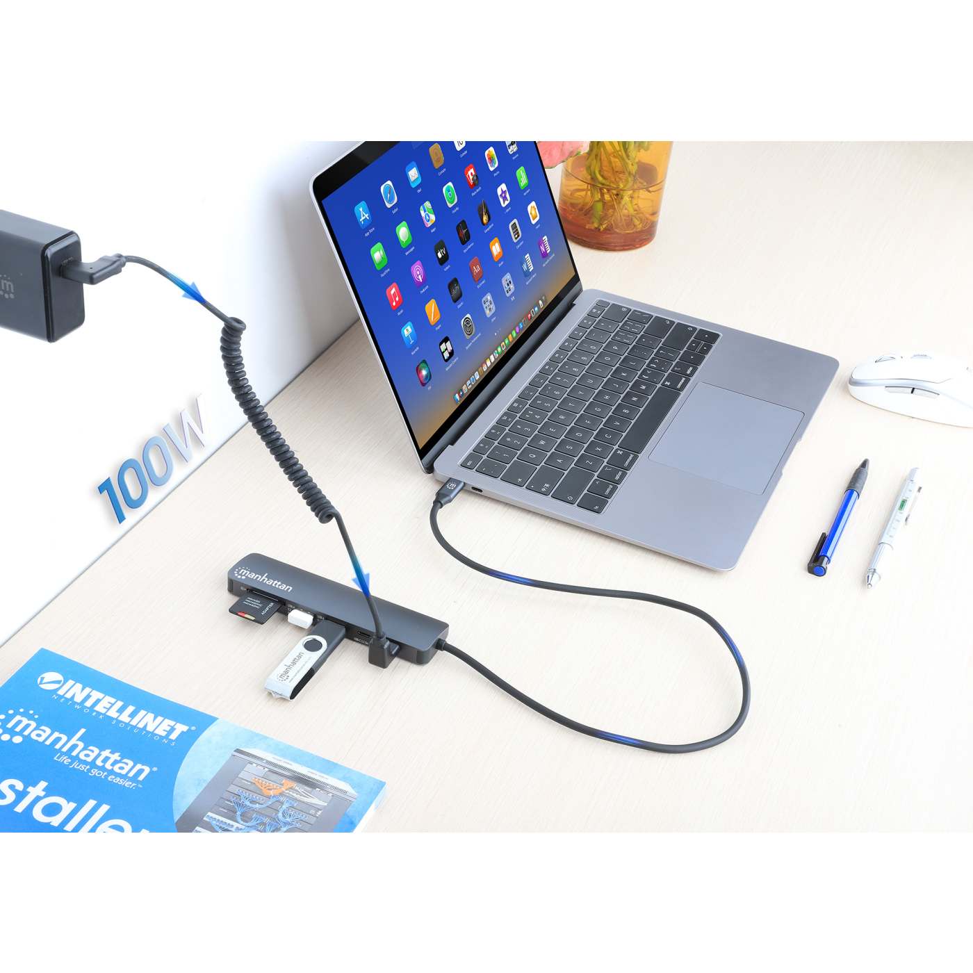 USB-C PD auf HDMI 7-in-1 4K Dockingstation / Multiport-Hub Image 9