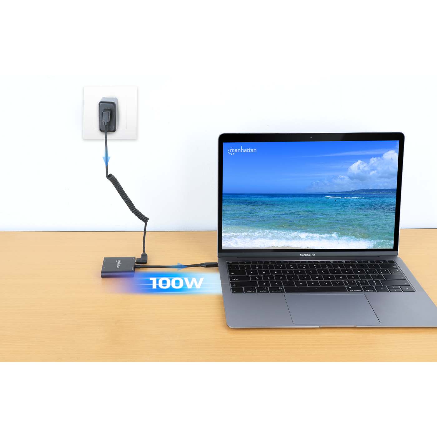 USB-C PD auf Dual-HDMI-Monitor-Adapter für Laptop und Tablet Image 5
