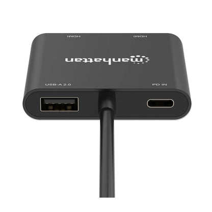 USB-C PD auf Dual-HDMI-Monitor-Adapter für Laptop und Tablet Image 8