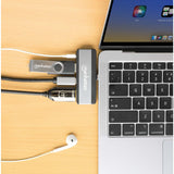 USB-C PD auf HDMI 4-in-1 Mobile Dockingstation für Laptop und Tablet  Image 3