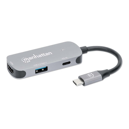 USB-C auf HDMI (4K@60Hz) 3-in-1 Docking-Konverter mit Power Delivery Image 1