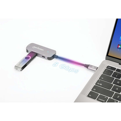 USB-C auf HDMI (4K@60Hz) 3-in-1 Docking-Konverter mit Power Delivery Image 4