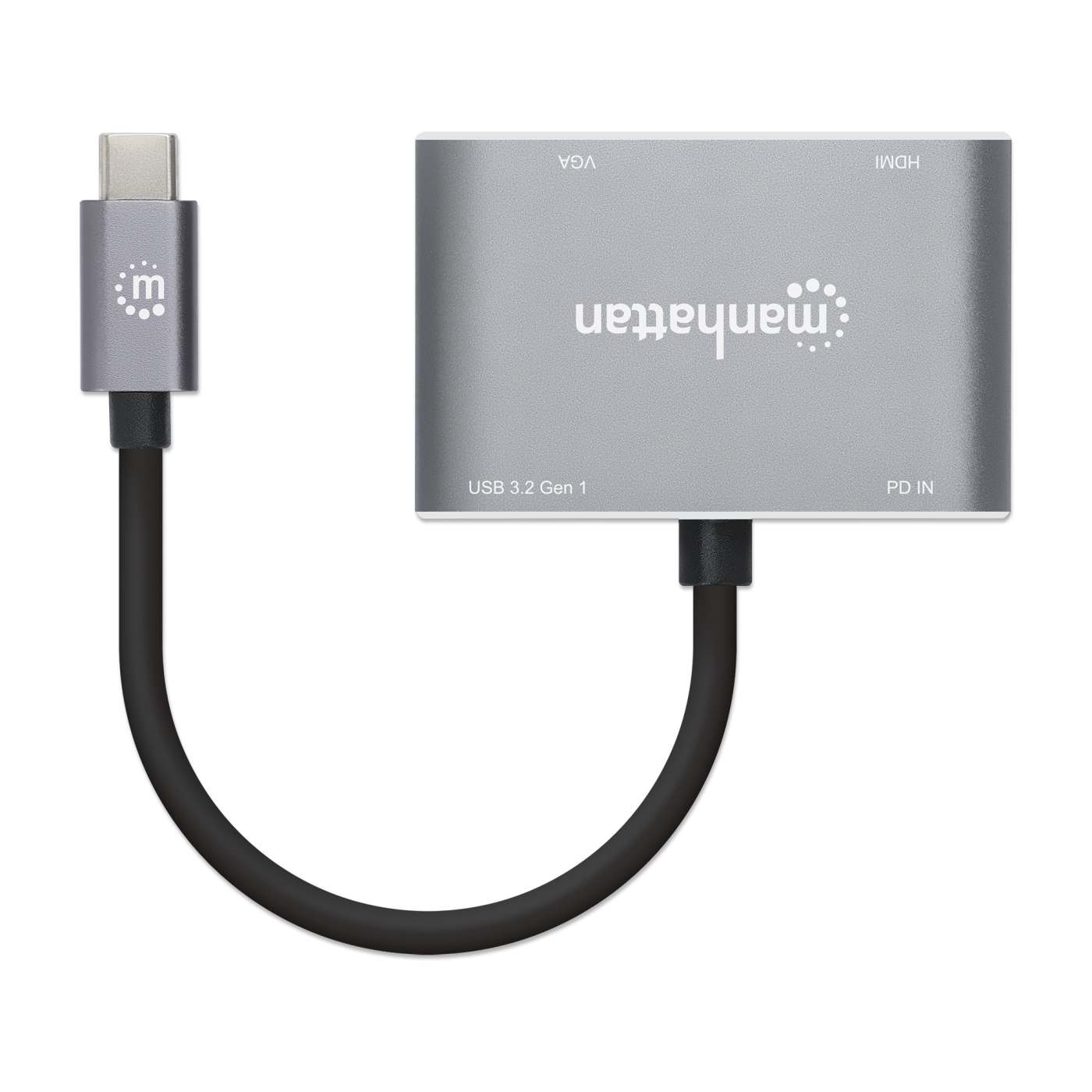 USB-C auf HDMI & VGA 4-in-1 Docking-Konverter mit Power Delivery Image 5