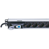 12-fach Steckdosenleiste, Schutzkontakt, vertikale Rackmontage Image 5