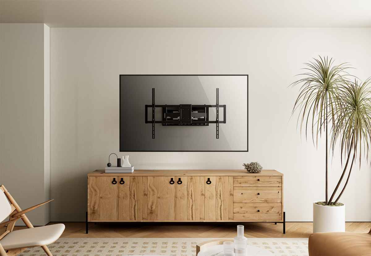 TV-Wandhalterung mit besonders hoher Traglast für Großbildschirme, Full Motion / vollbeweglich Image 13