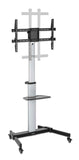 Aluminium Multimedia TV-Ständer auf Rollen Image 6