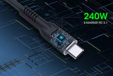 USB4 / Thunderbolt 4 Typ C 40 Gbit/s 8K Video und 240 W EPR Ladekabel / PD 3.1 Image 11