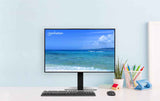 Höhenverstellbarer Standfuß mit Monitorhalterung und Gasdruckfeder für ein Display Image 15